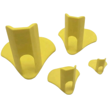 4PC Poultry Leg Splint Set for Chicken Support and Walking Aid Adjustable for Different Bird Sizes and Recovery