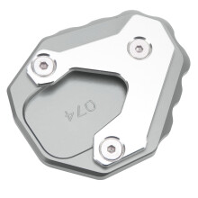 Seitenständer-Erweiterung aus Aluminiumlegierung für CB500X 2019+ Grau