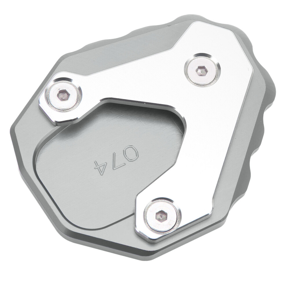Aluminium Alloy Motorcycle Kickstand Extender For Cb500x 2019+ Gray 4671376242835