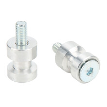 Marine-Grade-Aluminium Motorrad-Reifenständer Bobbins Universell Silber
