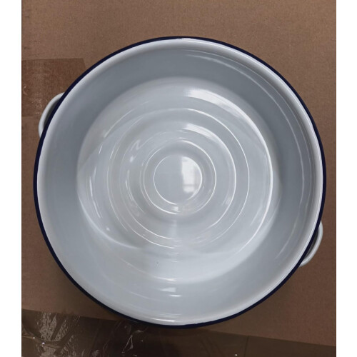 VG® Round Vitreous Enamel Roaster with Lid 29cm 2