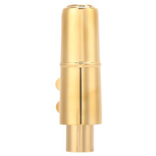 Brass Alto Saxophone Mouthpiece for Professionals & Beginners, Golden