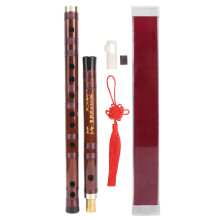 Bundled Accessories Bamboo Flute Dizi Traditional Chinese Musical Instrument With Golden Markings Smooth Surface Long Drying Time For Rich Sound
