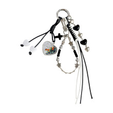 Porte-clés en corde tressée, breloque de sac à main, accessoires