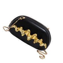 Clutches Purse Women Evening Handbag Satchel Purse-Black