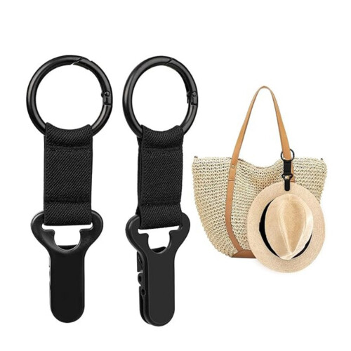 2Pcs Secure Hat Holder Clip with Nonslip Design for High 1
