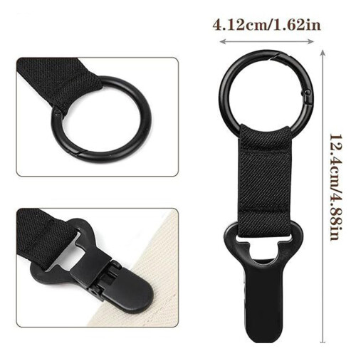 2Pcs Secure Hat Holder Clip with Nonslip Design for High 2