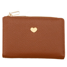 Womens Wallets Large Capacity Credit Card Holder Pu-brown
