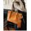 Contemporary Large Shoulder Bag Lightweight Underarm-Black 5
