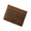 Modern PU Leather Card Holder Compact Wallet Keep-light brown 1