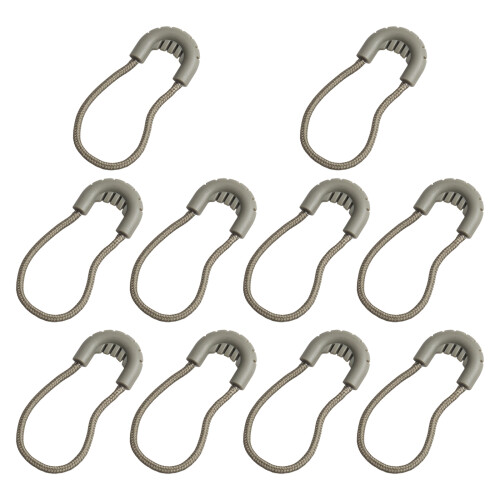 Replacement Zipper Pull Tab Sliders Pull Tab Zipper Fixer-Green