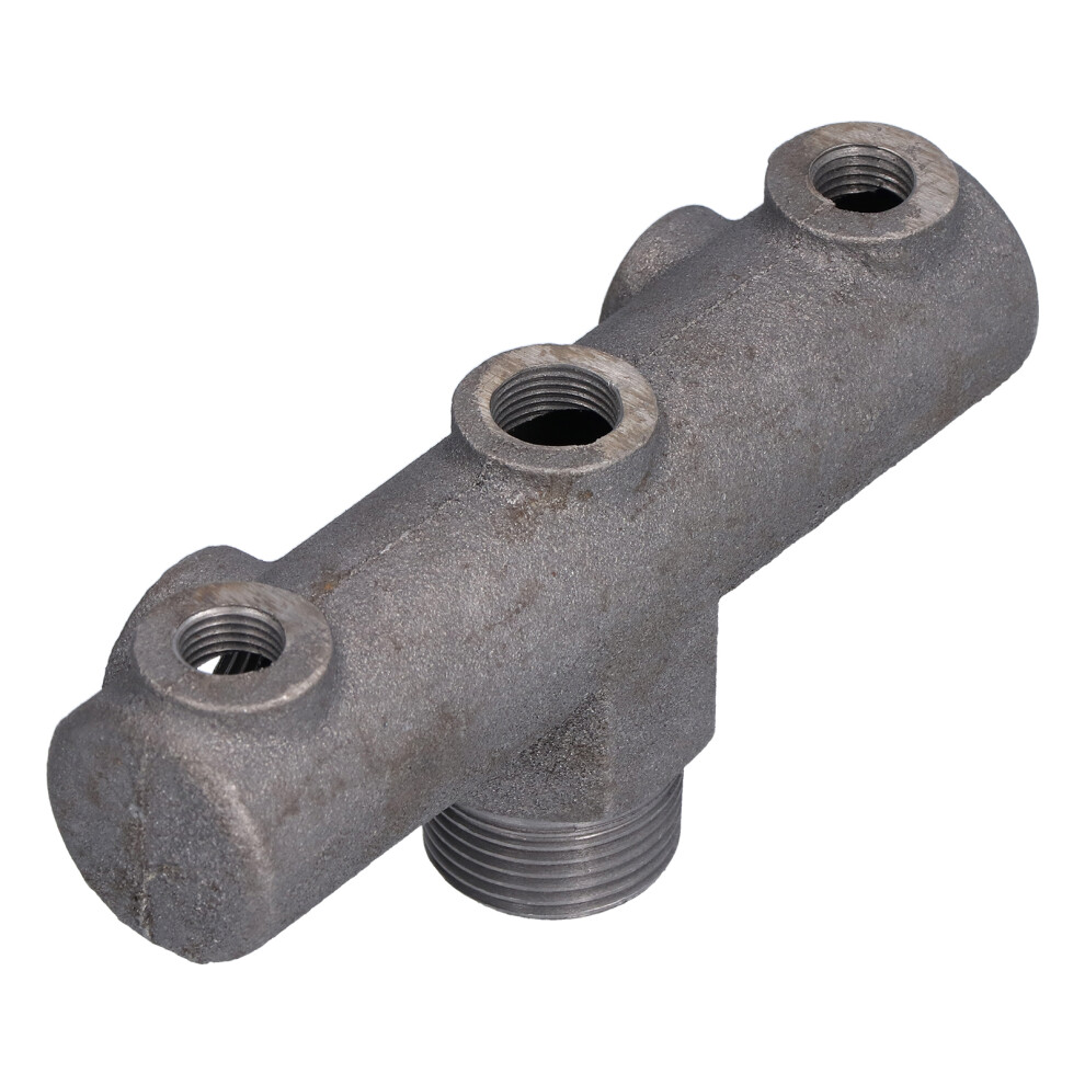 6-Way Pneumatic Air Compressor Switch Bracket Cast Iron Holder Connector 9351377700125