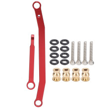 Aluminum Steering Rod Tie Links for 1/24 RC Crawler Car, Precision CNC Machined Anodized 6061-T6 Aluminum Lightweight and Durable Performance Steering