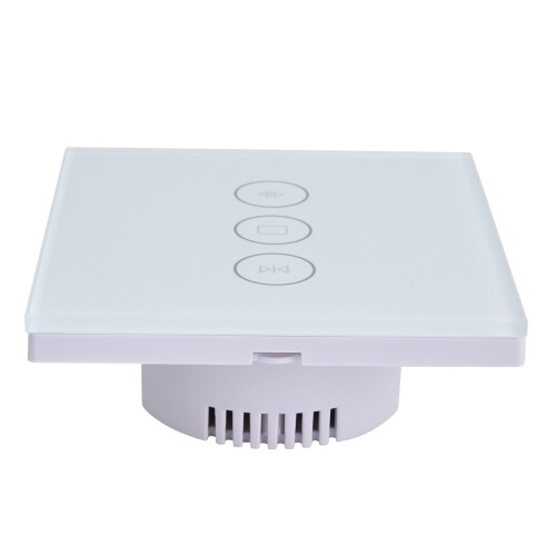 WiFi Smart Curtain Switch for Multi-scene Compatibility, Elegant Design Moisture Proof Touch Control Window Blinds Rolling Blinds Venetian Blinds 1