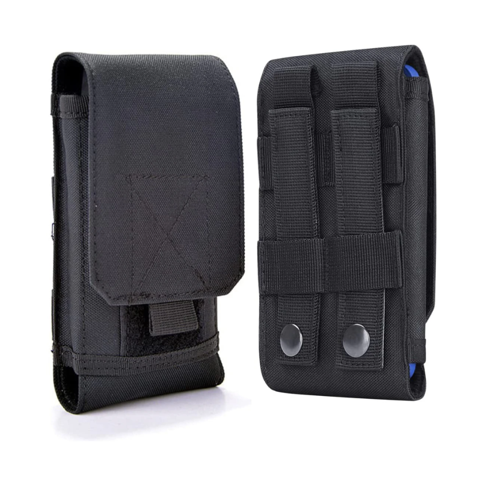 Reliable Construction, Fits 4.7"-6.7" Cell Phones, Shock-Proof Flannelette & Rugged Nylon For Everyday Use, Tactical Molle Smartphone Holsters For 9358999561110