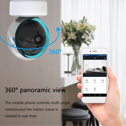 Home Guardian Ultra-clear Visual Experience Security Camera, 2MP Resolution, Real-time Motion Detection, for Day & Night Protection 1