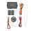 Universal 12V Car Keyless Entry System with 200mAh Batteries, 2-5m Range 14