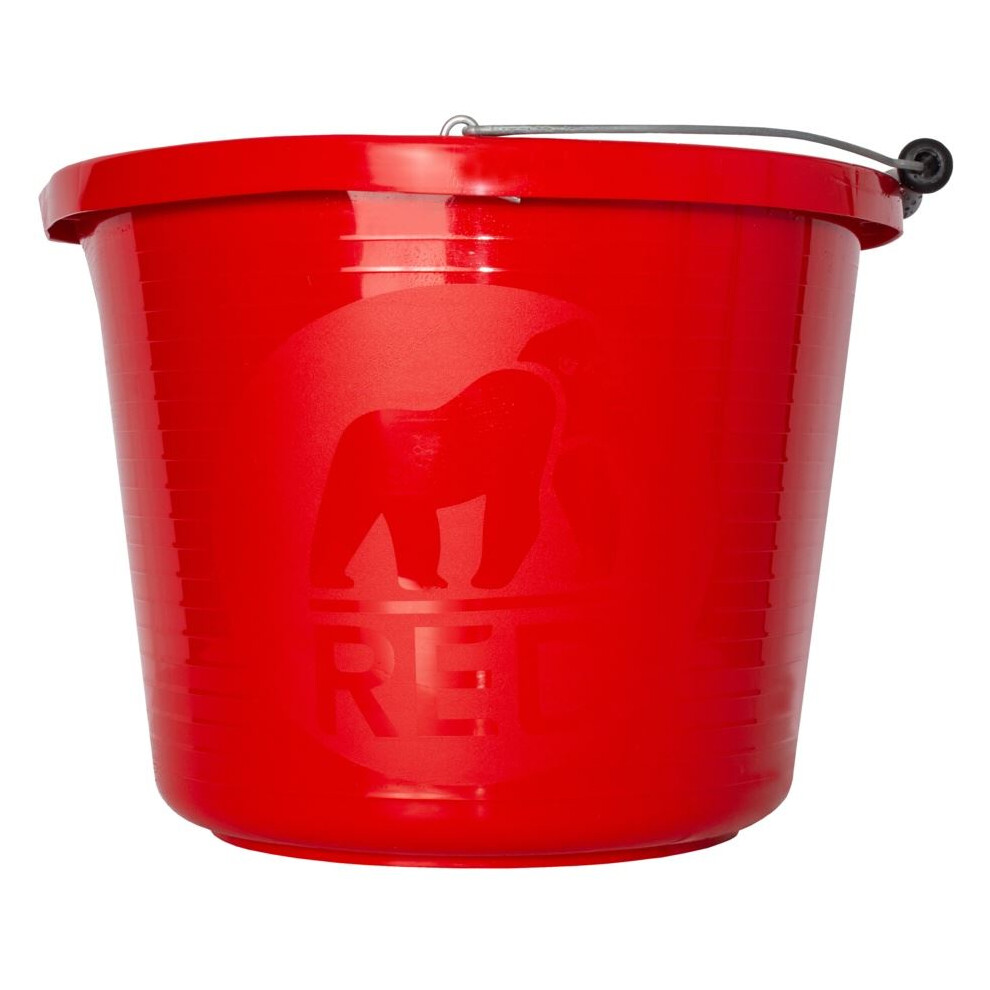 New Gorilla (Red) Premium Bucket 15L Red