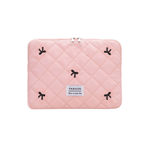 Housse pour ordinateur portable, étui de transport pour-Rose S