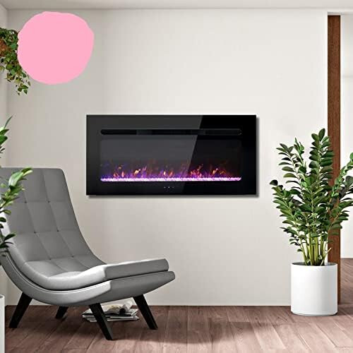 AH® 36 Wall Mounted Electric Fireplace LED 1800W 1