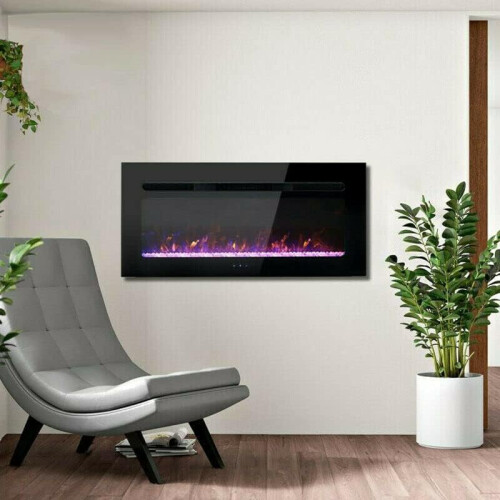 AH® 36 Wall Mounted Electric Fireplace LED 1800W