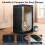 DWD® Portable Sauna Cubicle 2000W + Accessories 3