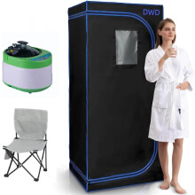 DWD® Portable Sauna Cubicle 2000W + Accessories