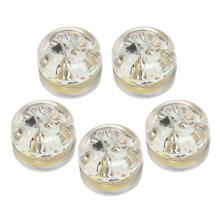 5 Stück Unterwasser-LED Lockrute Lampe Wasserdichte Angelköderlampe, Kompakt, 150mAh