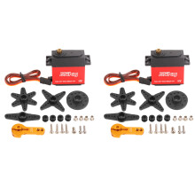 Servomotor RC cu cuplu ridicat, impermeabil, complet metalic, angrenaj, cip digital, control de precizie pentru activități articulare robotice,