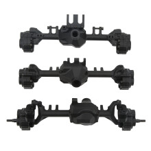 Kit de carcaça de eixo para crawler RC usinado em CNC, design inovador com aparência diferenciada, carcaça de eixo integrada e estrutura robusta,