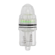 Lucciola LED da Pesca Verde Mare Profondo - Alimentazione a Batteria AA & Impermeabile 300m