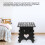 Folding Step Stool For Kids And Adults, Non-Slip Foldable Design With Ergonomic Handle Lightweight Portable Sturdy Step Tool Space Saving Compact 7