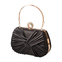 Einzigartige Party-Handtasche mit Strasssteinen,-Schwarz