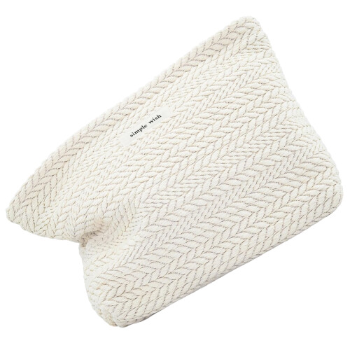 Petite pochette de maquillage de Style rétro, Design en-Blanc