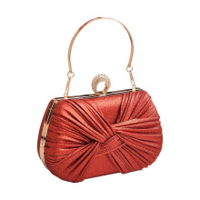Anspruchsvolle Abendtasche für Damen, Schultertaschen mit-Rot