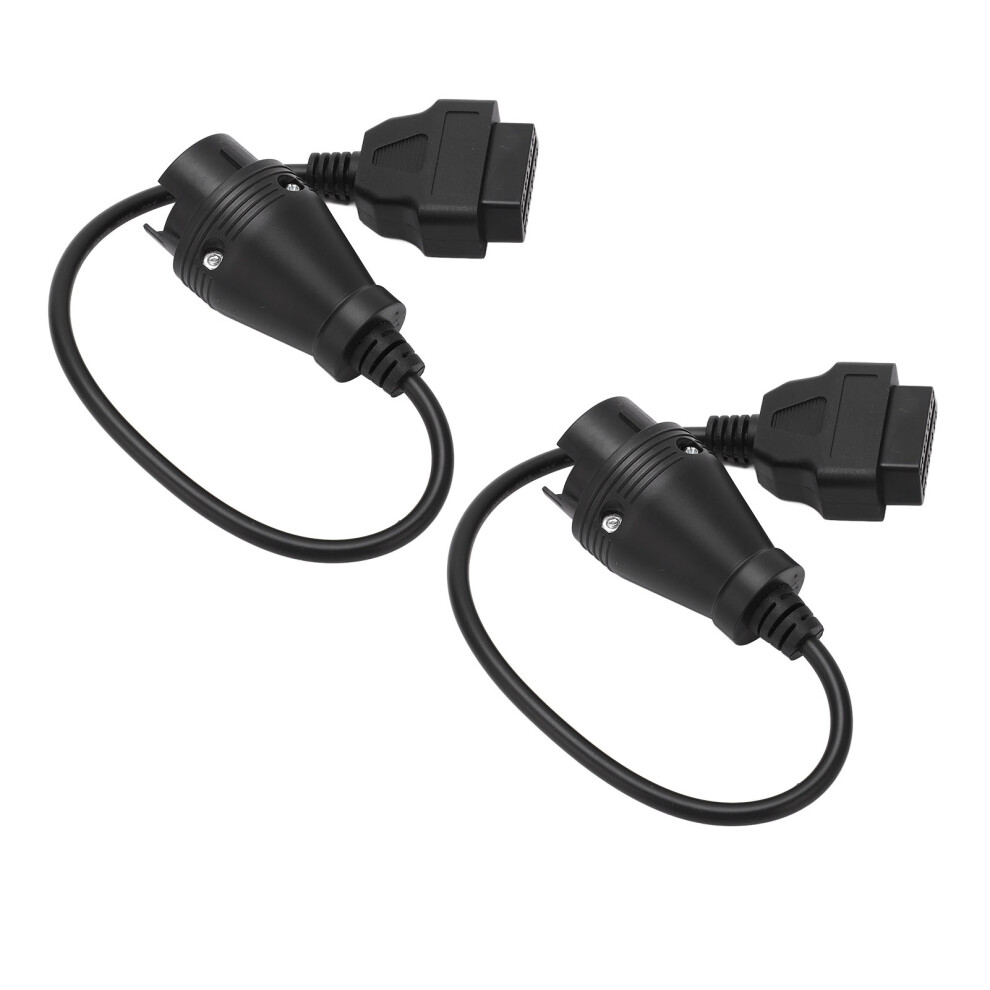 38-Pin To 16-Pin Obd2 Adapter Cable For Mercedes Sprinter - Black 8431372521848