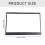 Adhesive Notebook Infrareds Camera Frame Sticker for P52s, Two Lens 6