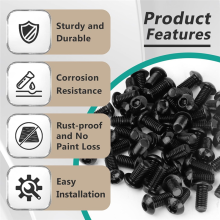 Y17A 50Pcs 5140010-16 Planer Blade Screws For DW734, DW735, DW735X Planer Blades