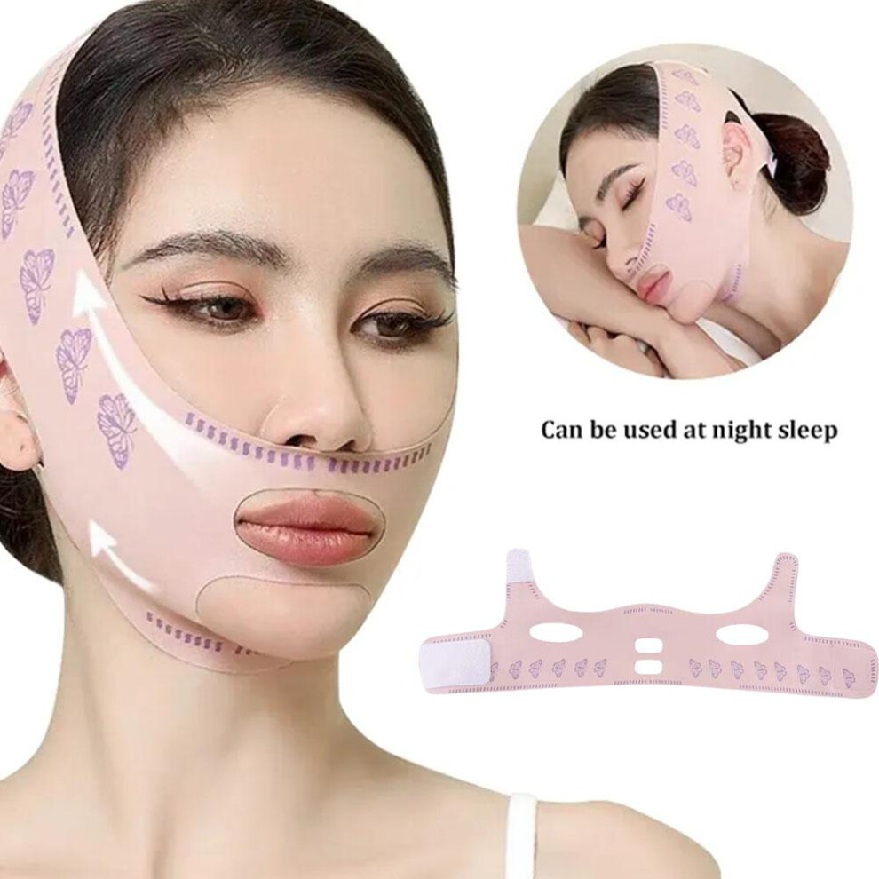 Anti Wrinkle Face Bandage Adjustable Face Sculpting Sleep Mask Elastic Slimming Strap Lift Up Face Durable Cheek Band Face Care