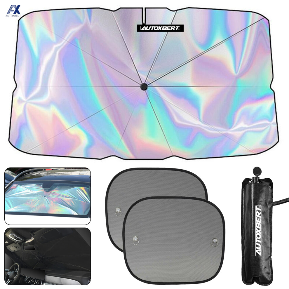 Car Windshield Sunshade Auto Windscreen Sun Shade Umbrella Universal Parasol Front Cover Uv Ray Heat Sun Glare Block Protector 6935161547429
