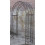 AH® Rustic Metal Arch Garden Arbour Scroll Design 1