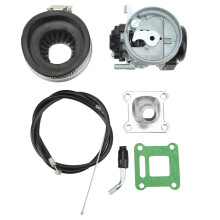 High Reliability Carburetor For 2 Stroke Motorcycles, Premium Quality Engine Carb With Throttle Cable Connector, Easy To Install Direct Replacement