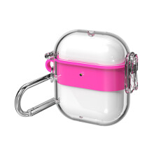 1/2 Shockproof Cover Washable Sleeve-Transparent pink