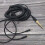 Schwarzes 3,5-mm-auf-2,5-mm-Kabel für Tracks 5