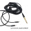 Schwarzes 3,5-mm-auf-2,5-mm-Kabel für Tracks 3