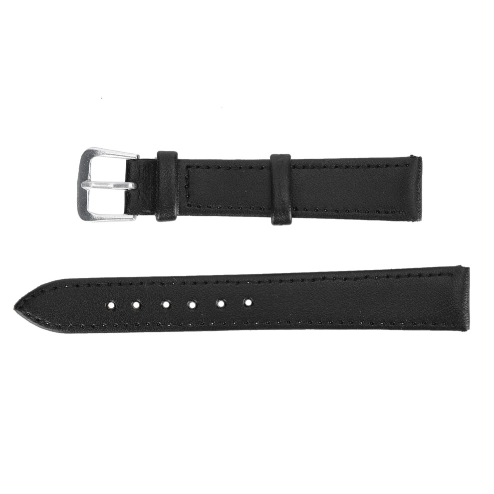 Universal 16Mm Pu Leather Watch Band With Pin Buckle - Durable Replacement 4261378937800