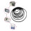 Easy to Install Turntable Belt Replacement-Fold in half 145mm 2