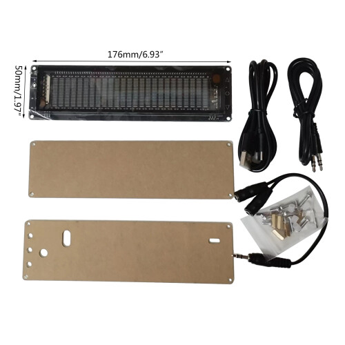 LED-Anzeige, Musikspektrum, VU-Meter, 2