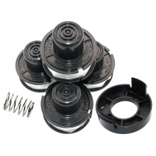 4PKS Spulen- und Linien-Bump-Feed passt zu Black and Decker GL250 GL310 GL360 GLC500 Strimmers A6226