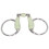 Snaffle-Bit-Roller 260 x 80 mm 125 mm 205 g Silber 3